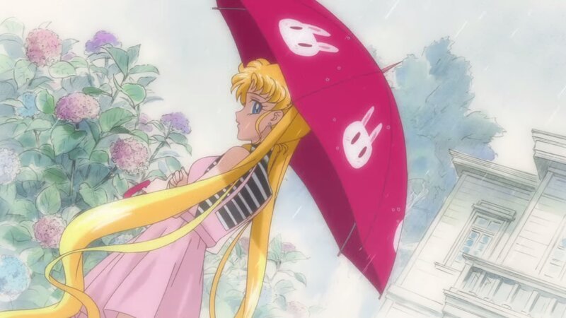 Sailor Moon in Rain — Pink