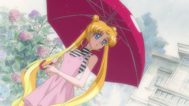 Sailor Moon in Rain — Yellow