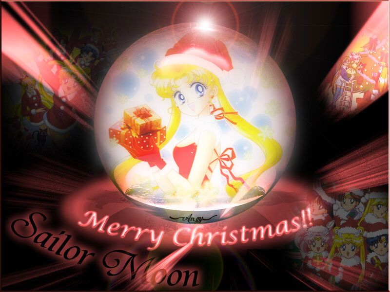 Sailor Moon in Snow Globe