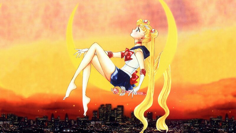 Sailor Moon in the sky