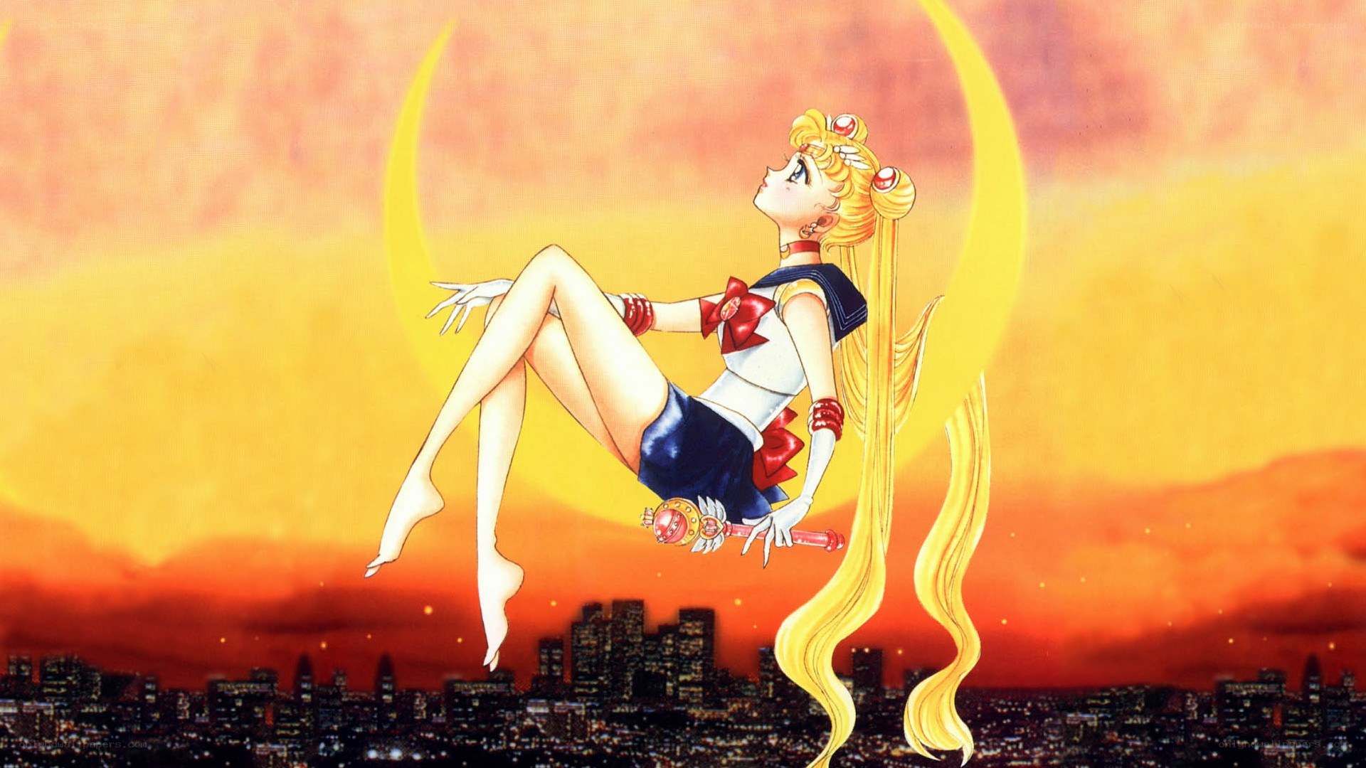 Sailor Moon in the sky