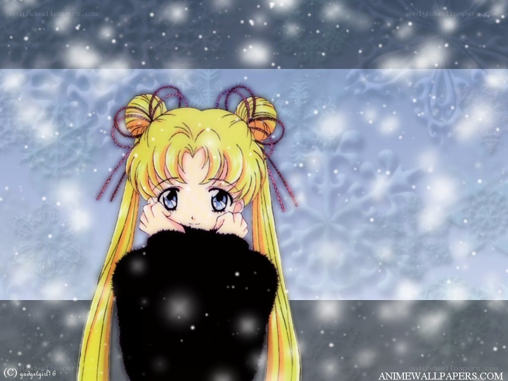 Sailor Moon in the snow