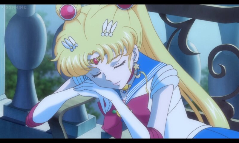 Sailor Moon Sleeping — Blue