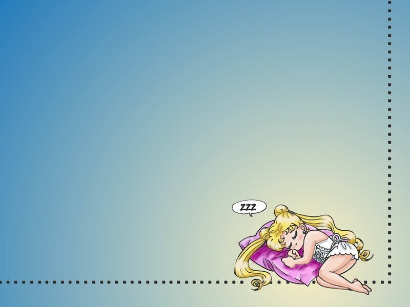 Sailor Moon Sleeping