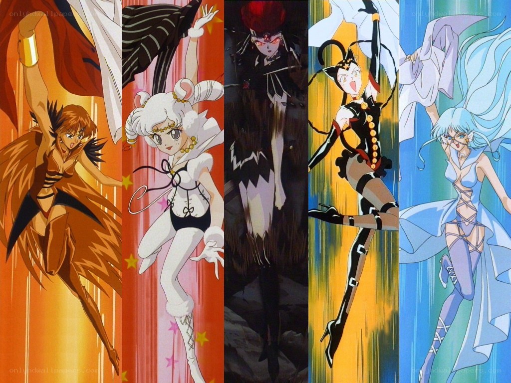 Sailor Moon villains in action