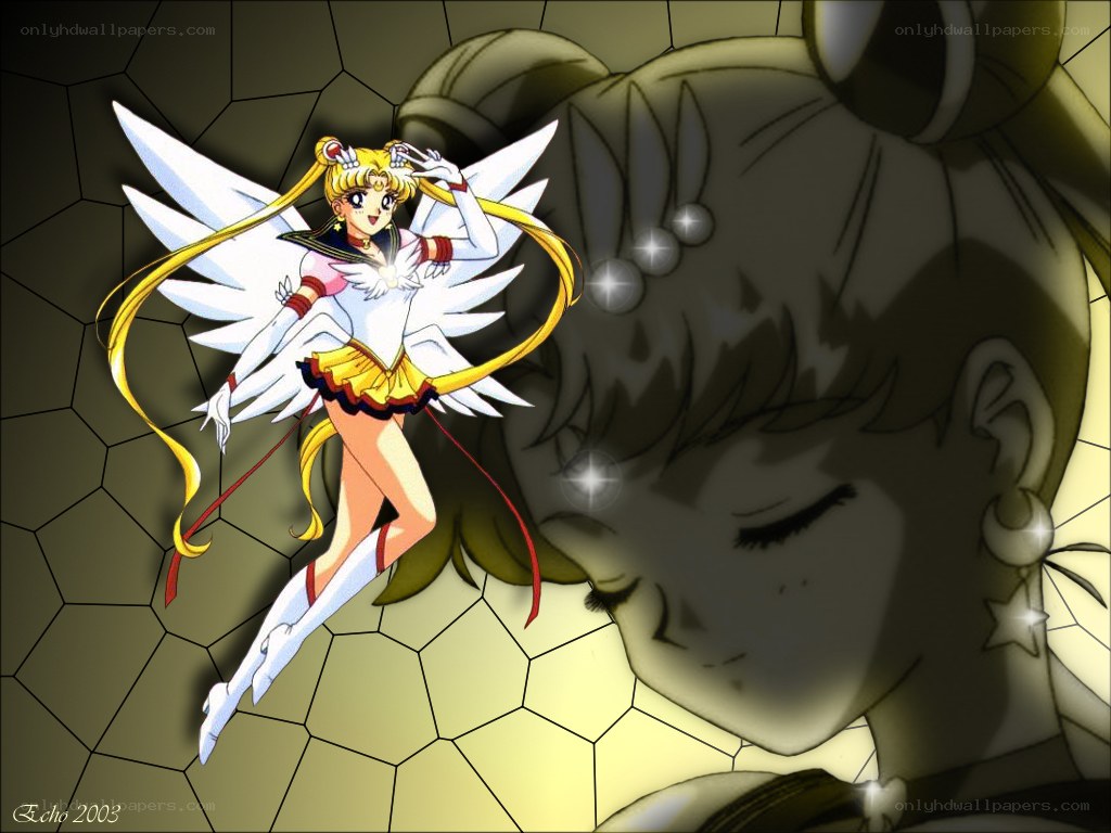 Sailor Moon with angel wings