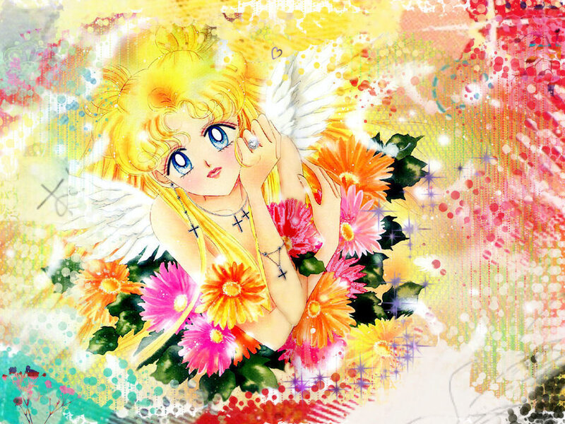 Sailor Moon with angel wings