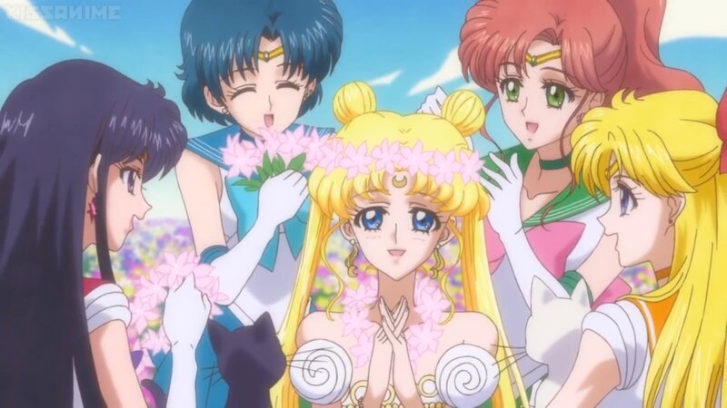 Sailor Moon with Friends