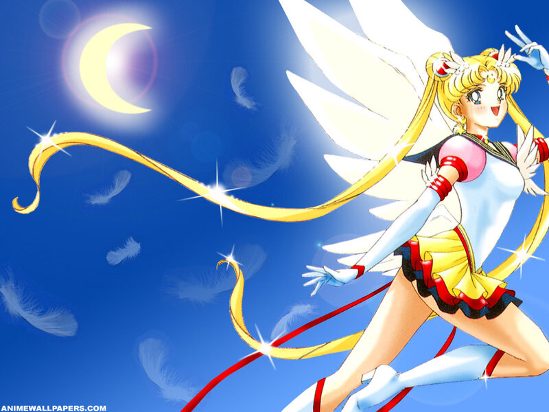 Sailor Moon with Wings — Blue, Dynamic