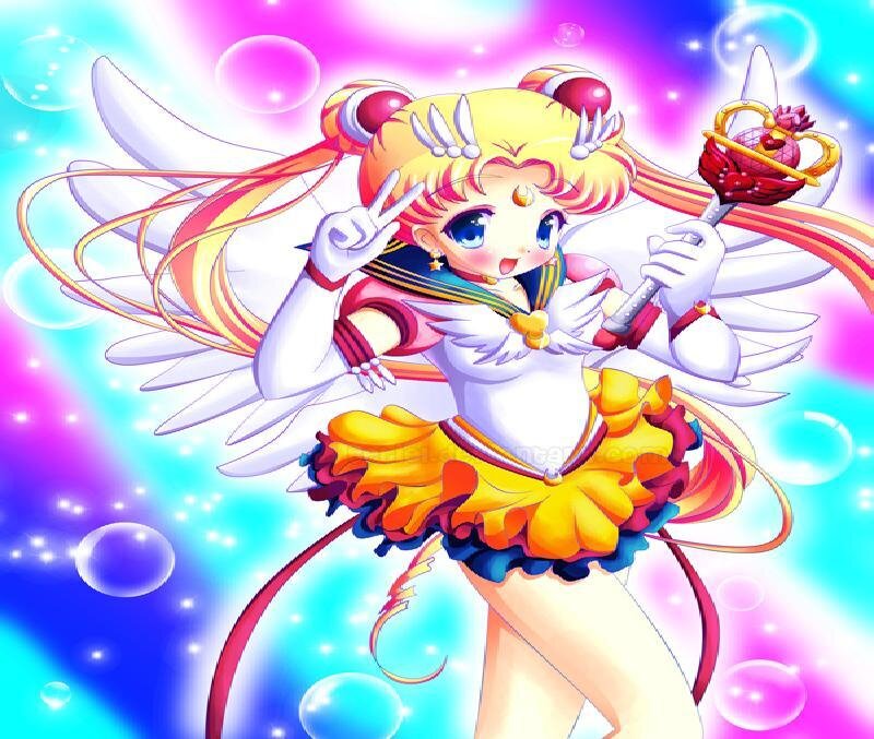Sailor Moon with Wings — Blue, Magical