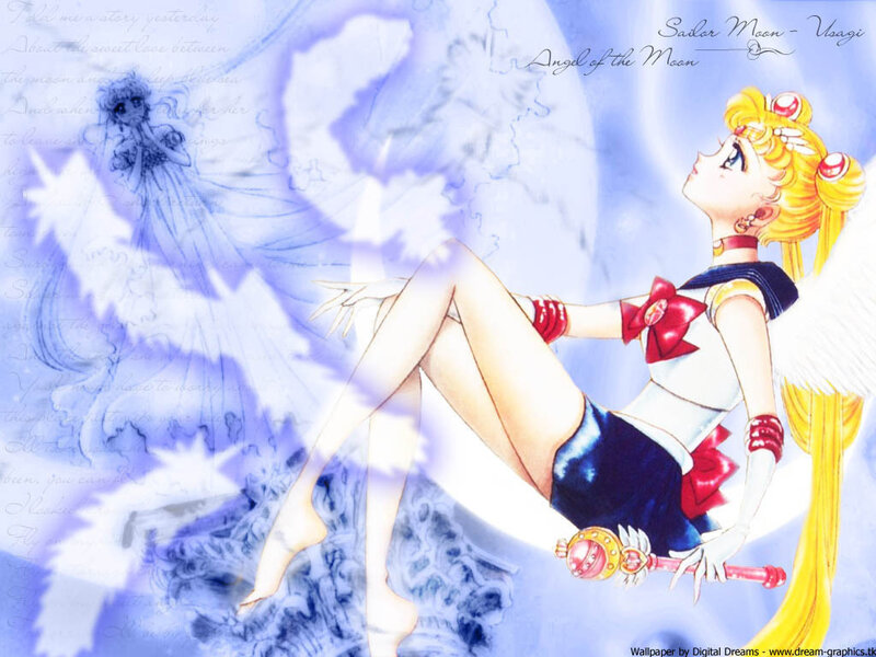 Sailor Moon with Wings — Blue, Serene