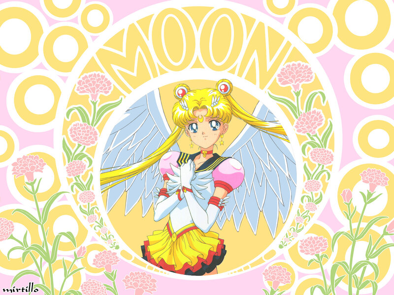 Sailor Moon with Wings — Pink, Serene