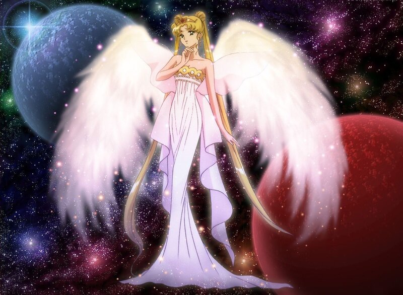 Sailor Moon with Wings — White