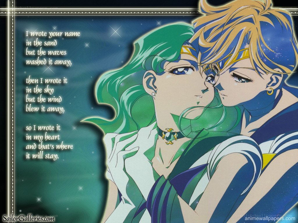 Sailor Neptune and Sailor Uranus