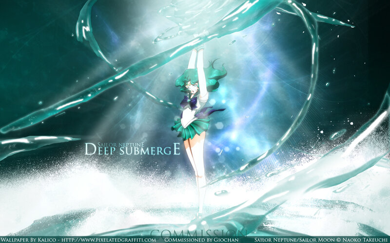 Sailor Neptune deep submerge