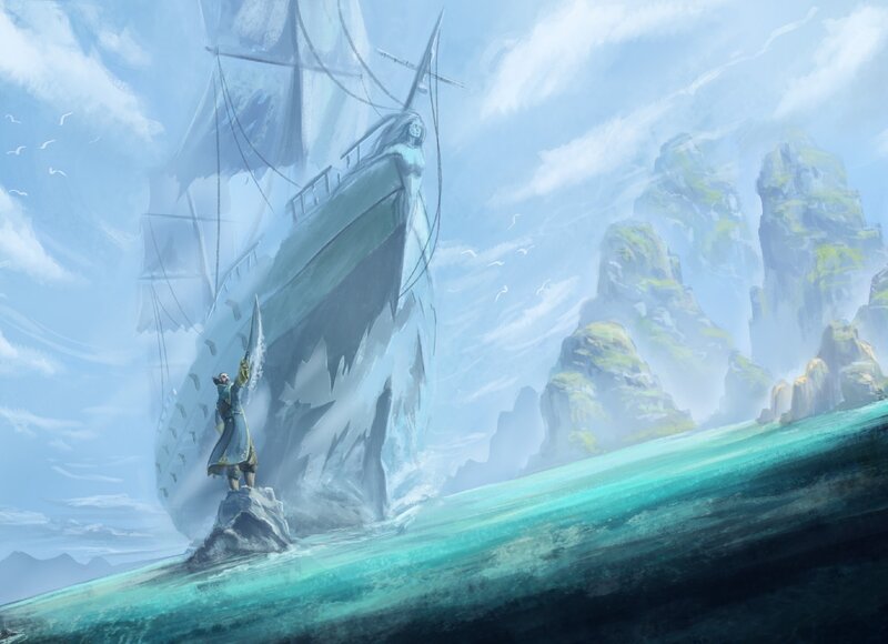 Sailor on a Rock
