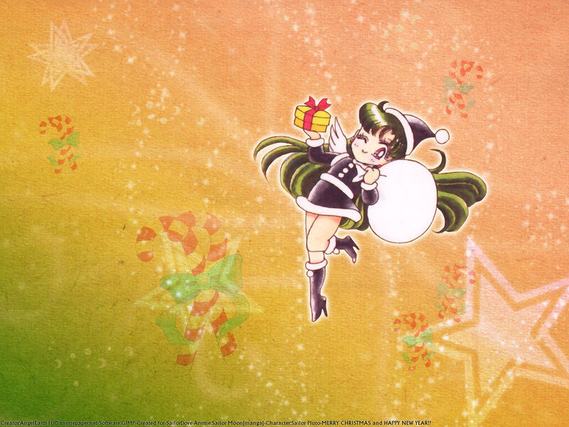 Sailor Pluto Character — Orange