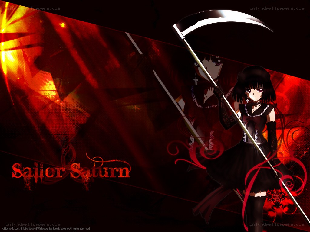 Sailor Saturn anime wallpaper