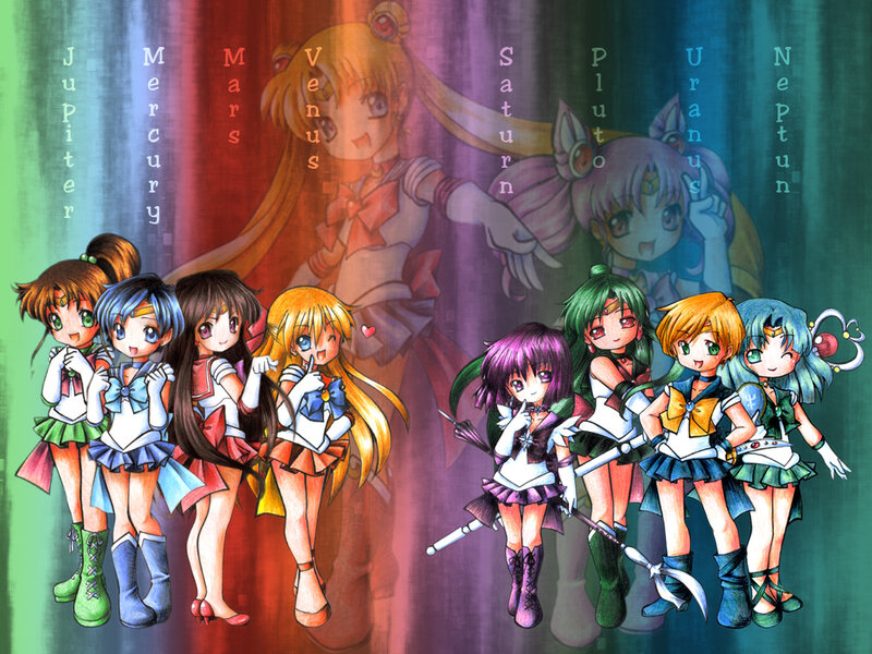 Sailor Scouts Characters — Purple