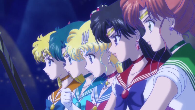 Sailor Scouts in Uniform