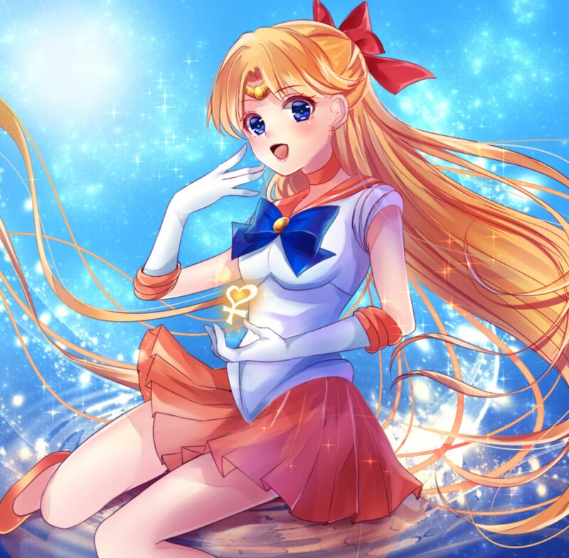 Sailor Venus Character — Blue, Magical
