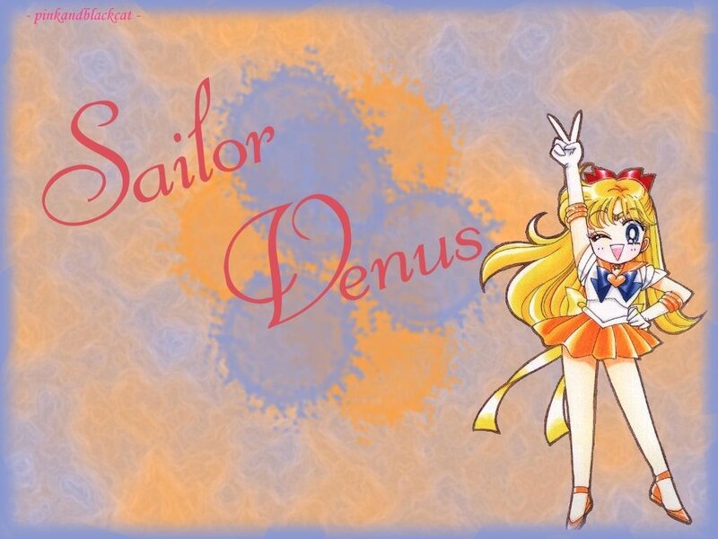 Sailor Venus Character — Yellow, Cheerful