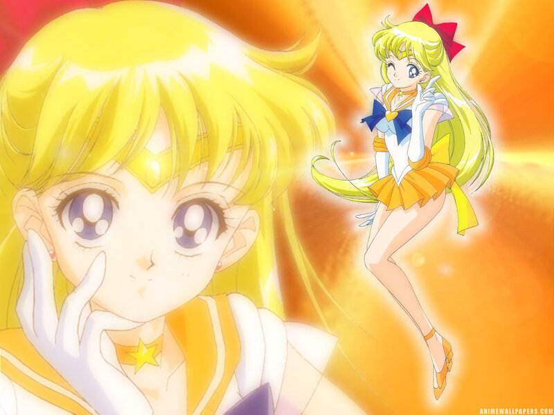 Sailor Venus Character — Yellow, Dramatic, Anime, Anime Girl
