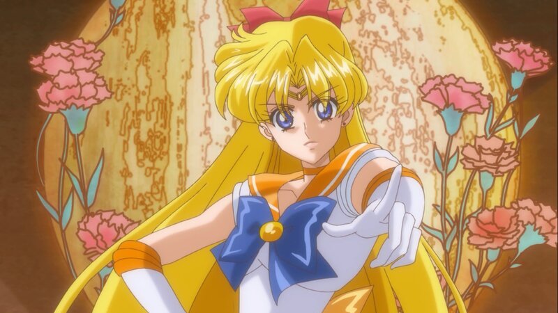 Sailor Venus Character — Yellow, Dramatic, Anime