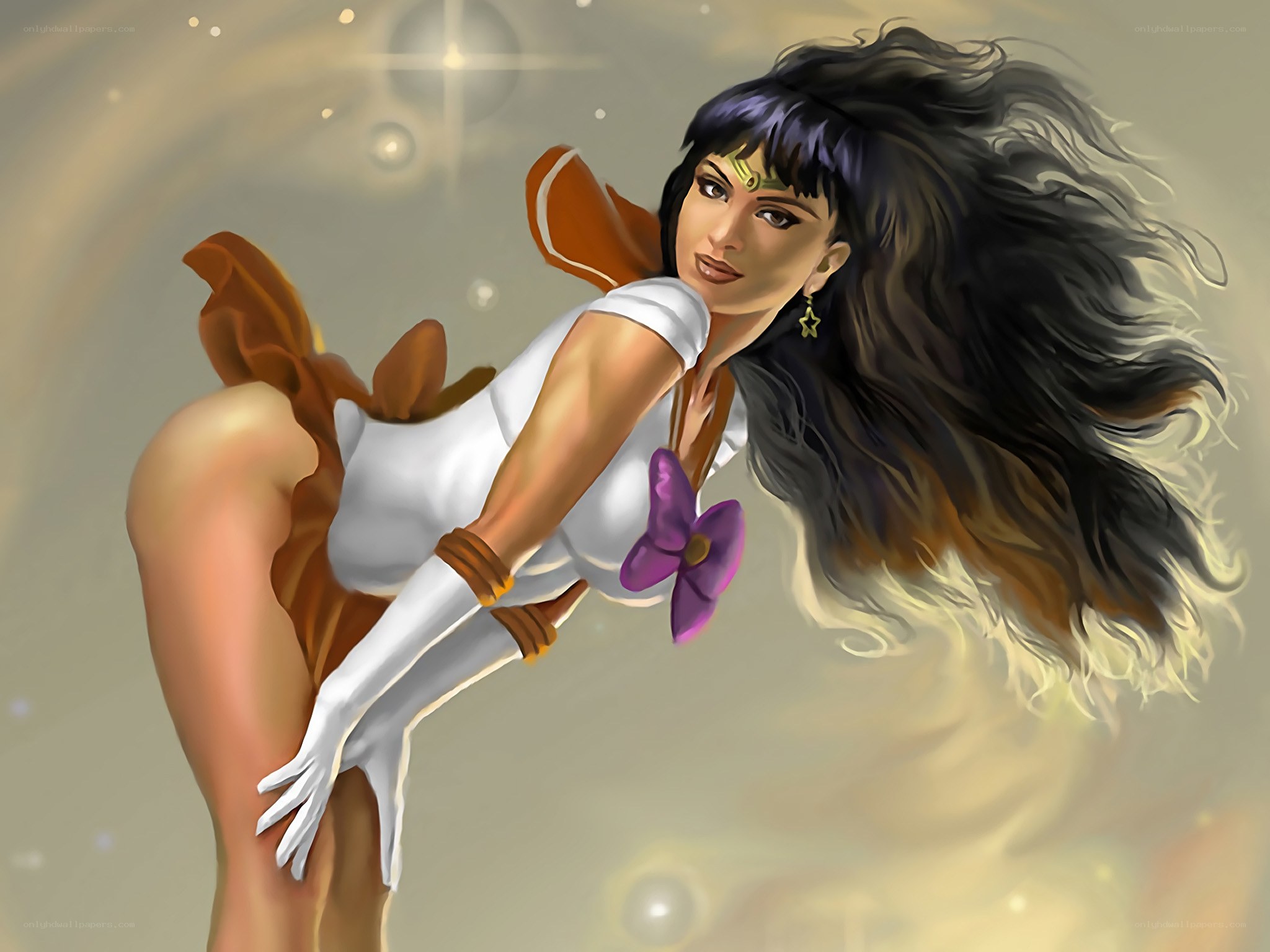 sailor venus in action