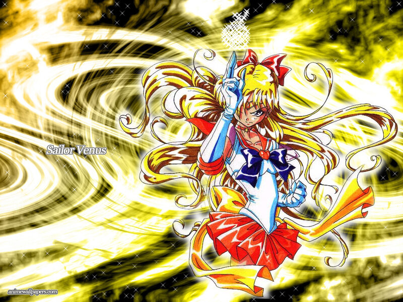 Sailor Venus in action