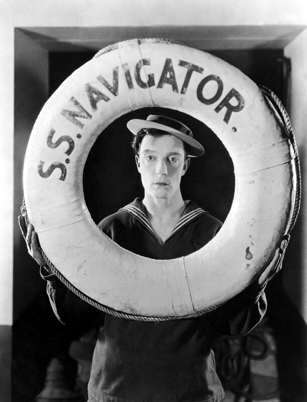 sailor with life preserver