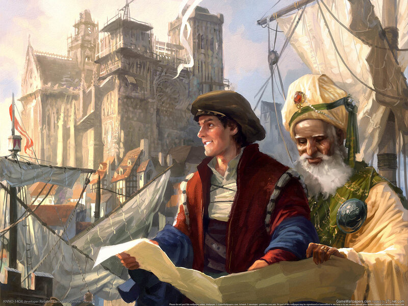 Sailors at a port city