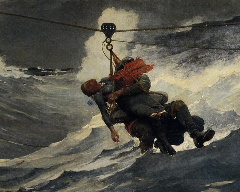 Sailors Being Rescued