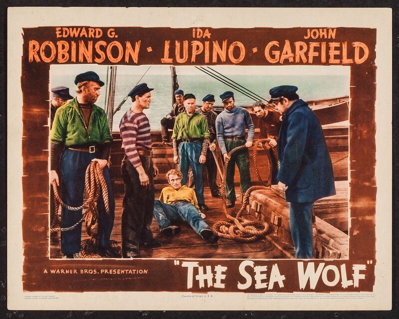 Sailors on a Ship Deck — Brown, Dramatic