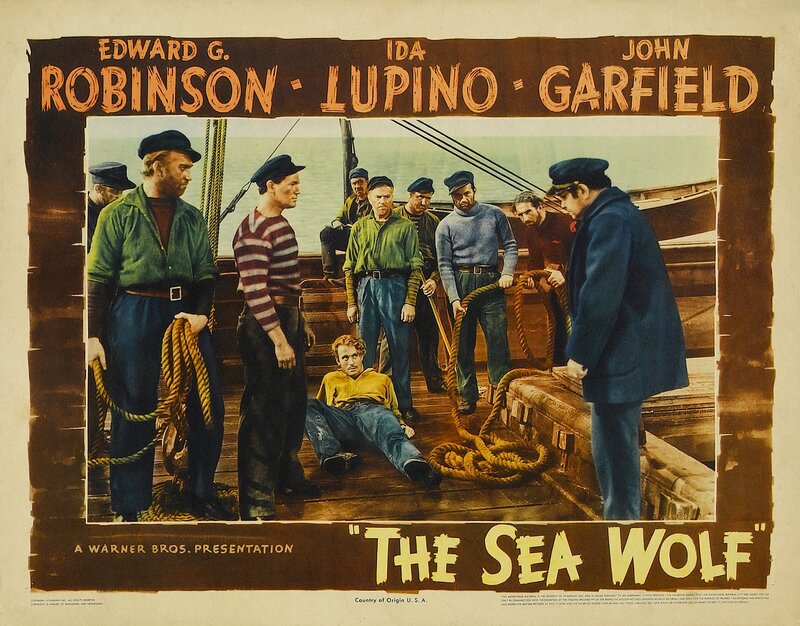 Sailors on a Ship Deck — Brown