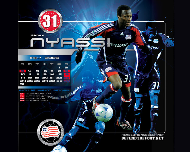 Sainey Nyassi May 2009 Calendar