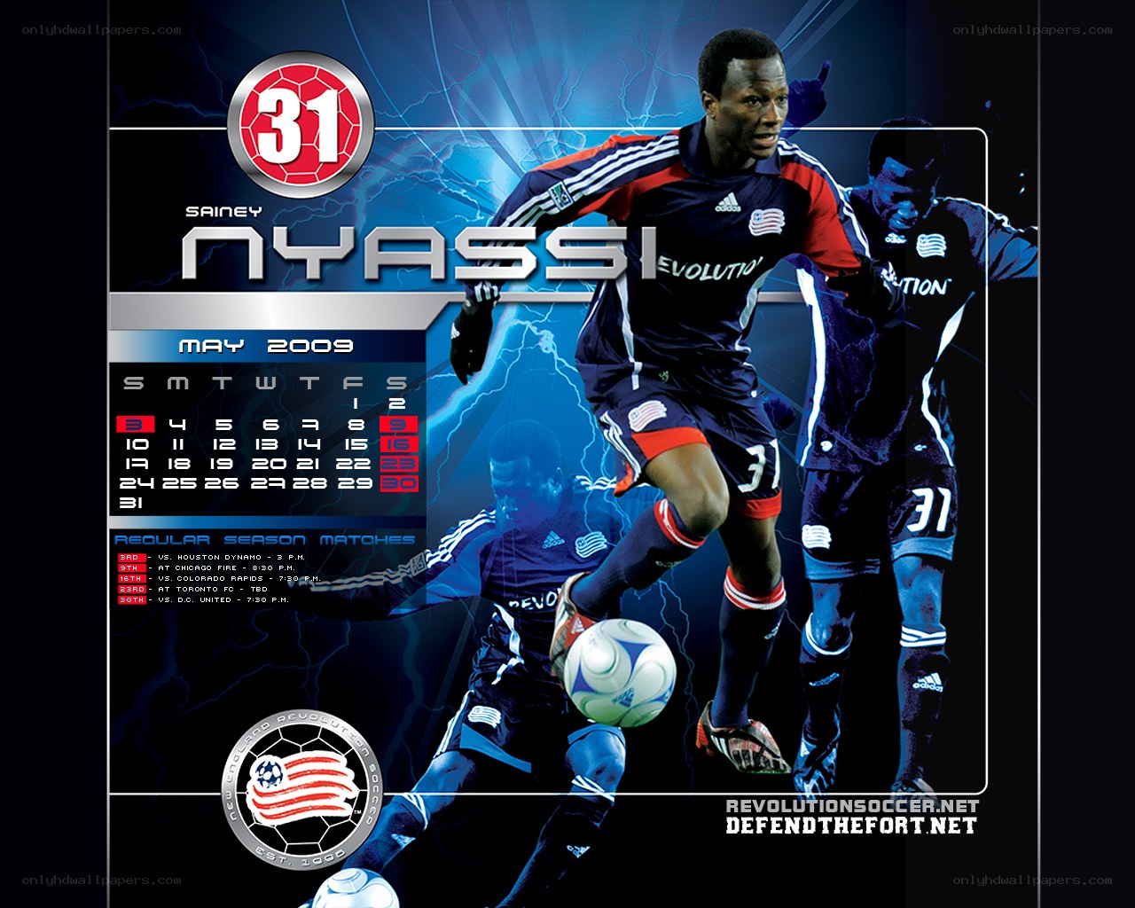 Sainey Nyassi May 2009 Calendar