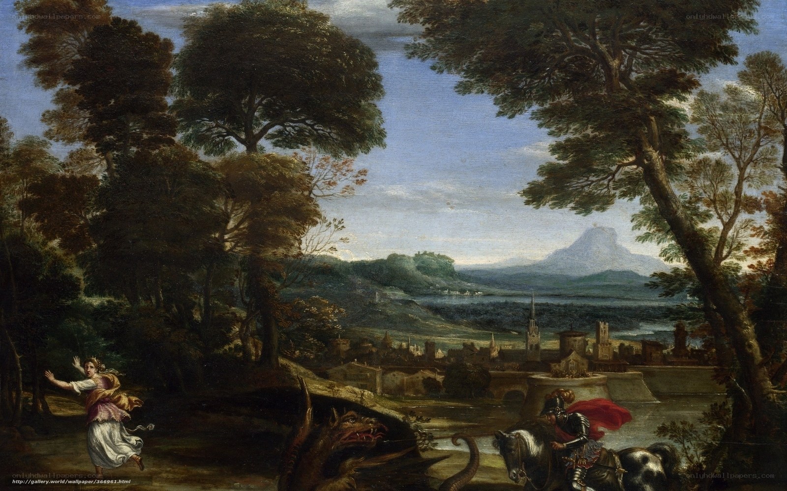 Saint George and the Dragon