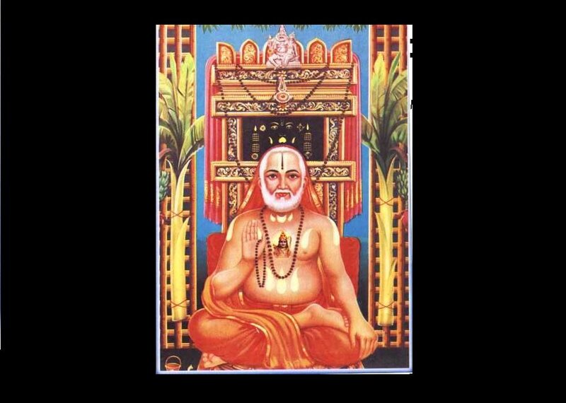 Saint in Meditation