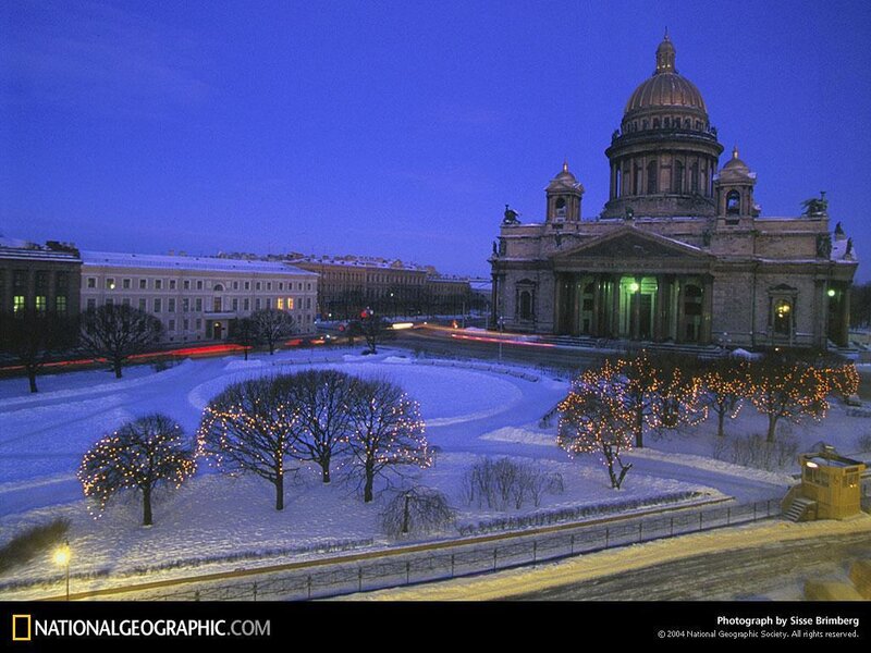 Saint Isaac's Cathedral — Blue