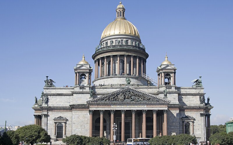 Saint Isaac's Cathedral in Saint Petersburg
