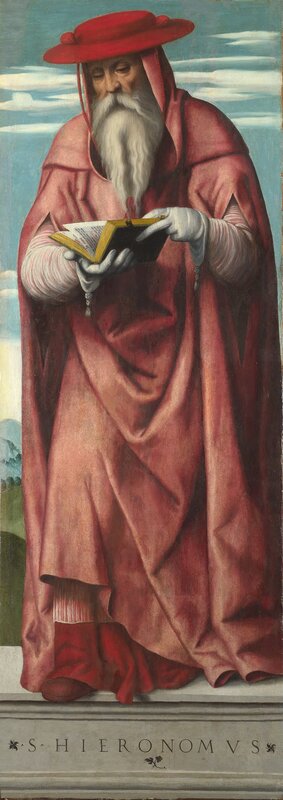 Saint Jerome in Red Robes
