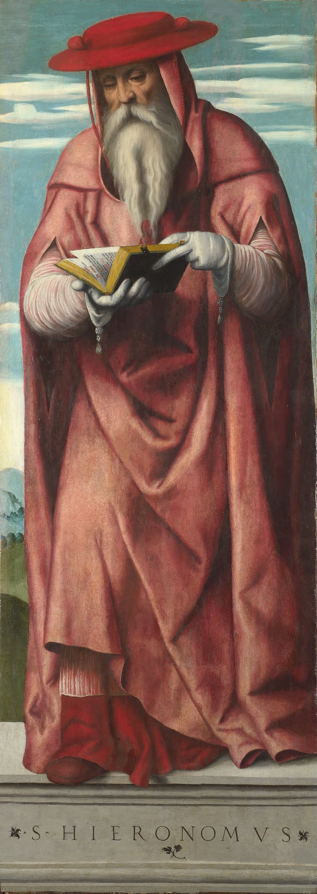 Saint Jerome in Red Robes
