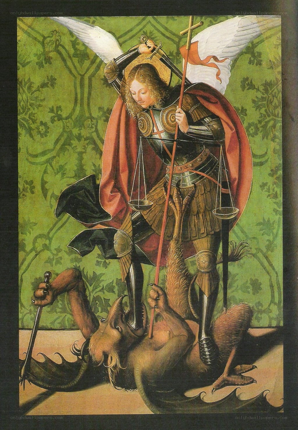 Saint Michael defeating the devil
