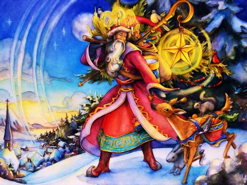 Saint Nicholas with Sack