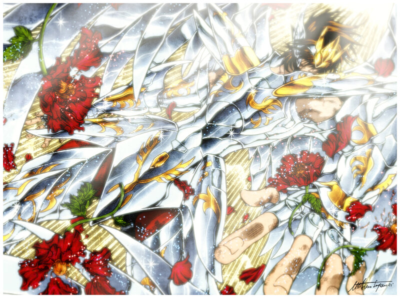 Saint Seiya armor shattered