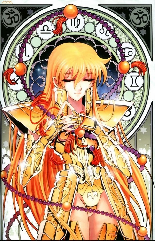 Saint Seiya character artwork