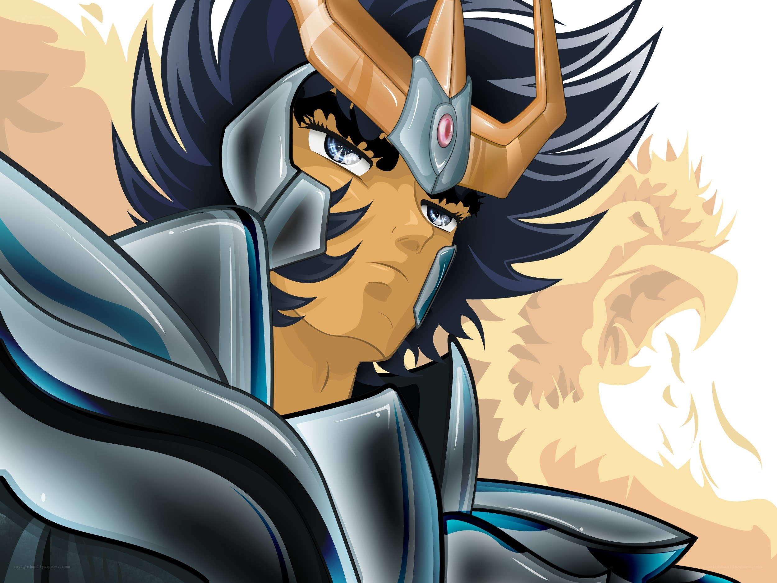 Saint Seiya character artwork