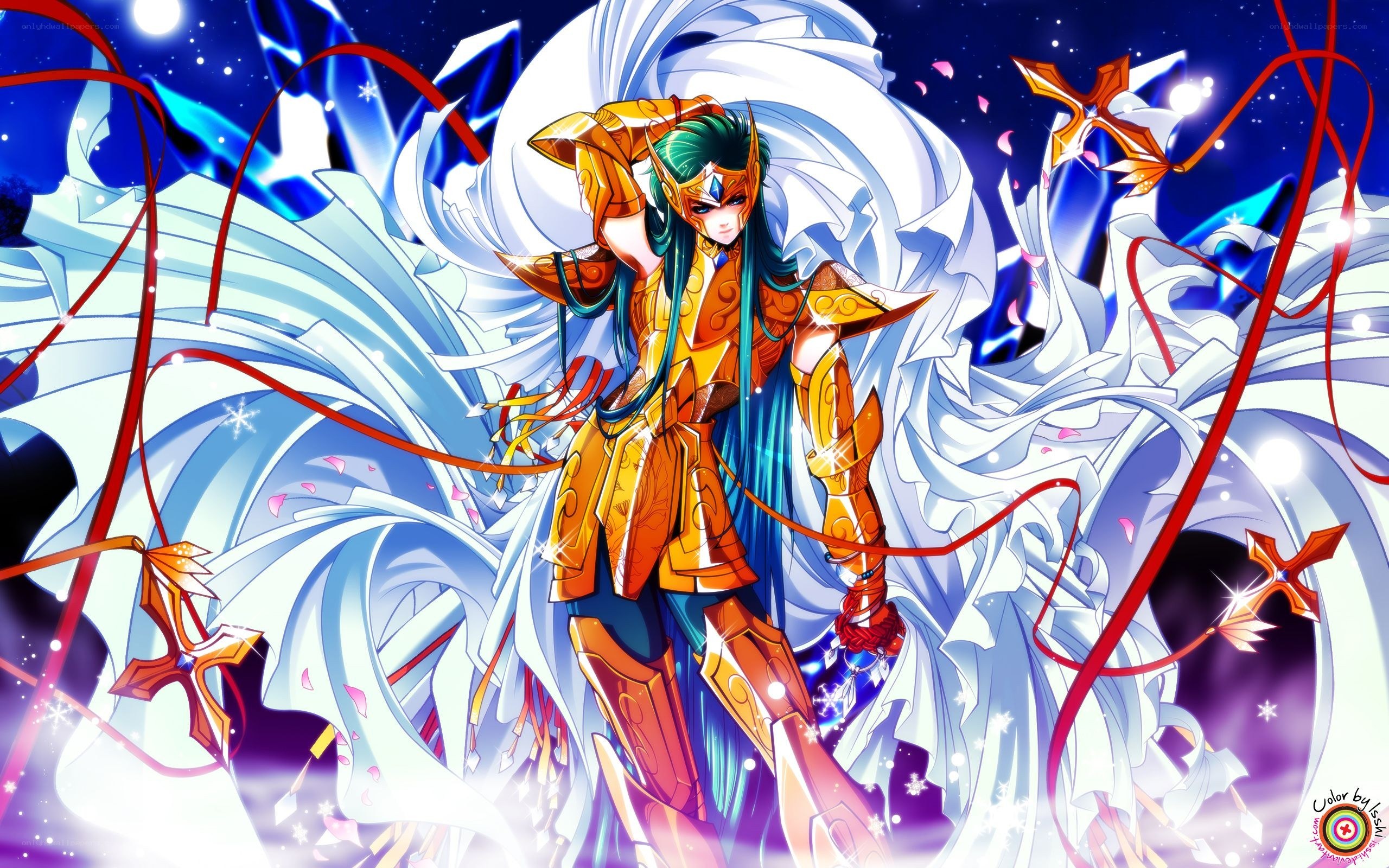 Saint Seiya character artwork