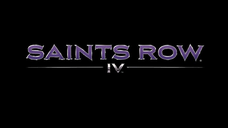 Saints Row IV Logo — Black